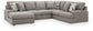 Lindon 3-Piece Sectional with Chaise