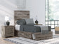 Urbanoore Twin Panel Bed with Storage, Dresser, Mirror and Nightstand