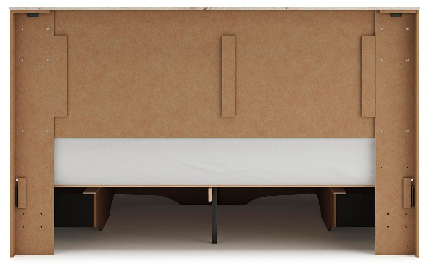 Lawroy King Panel Storage Bed, Dresser, Mirror, Chest and Nightstand