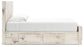 Lawroy King Panel Bed with Storage, Dresser and Mirror