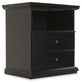 Maribel Full Panel Bed, Dresser, Mirror and Nightstand