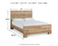Hyanna King Panel Bed, Dresser and Mirror