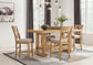 Ashley Express - Havonplane Upholstered Barstool (2/CN)