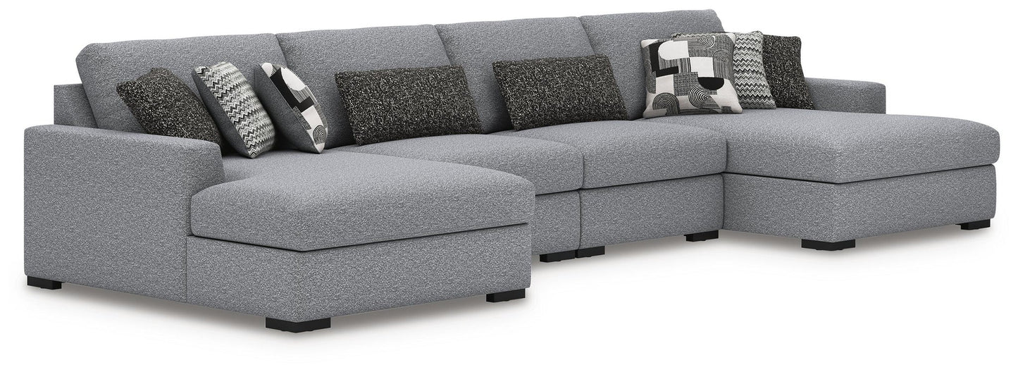 Bealton 4-Piece Sectional with Double Chaise