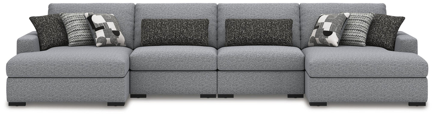 Bealton 4-Piece Sectional with Double Chaise