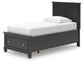 Ashley Express - Lanolee Twin Panel Storage Bed