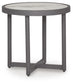 Ashley Express - Ocean Beach Round End Table